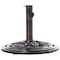 Gardenised Outdoor Patio Cast Iron Umbrella Base Holder Stand 20 Lb. Round QI003815 - alternate 2